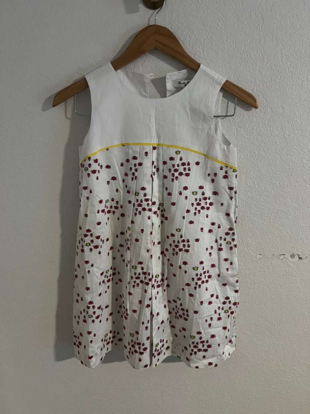 NWT Brooks Brothers Girls Ladybug Print Cotton Dress - Size 10